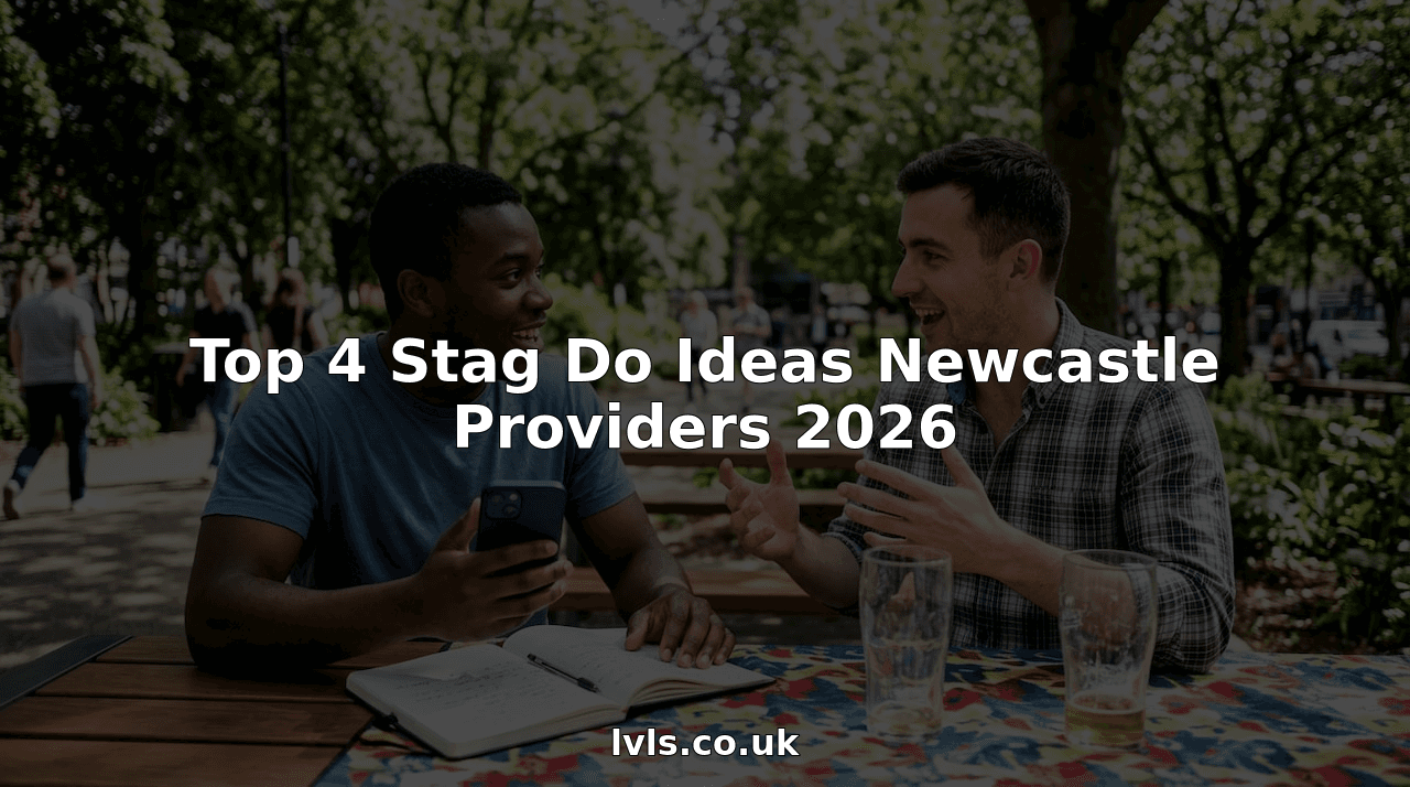 Top 4 Stag Do Ideas Newcastle Providers 2026